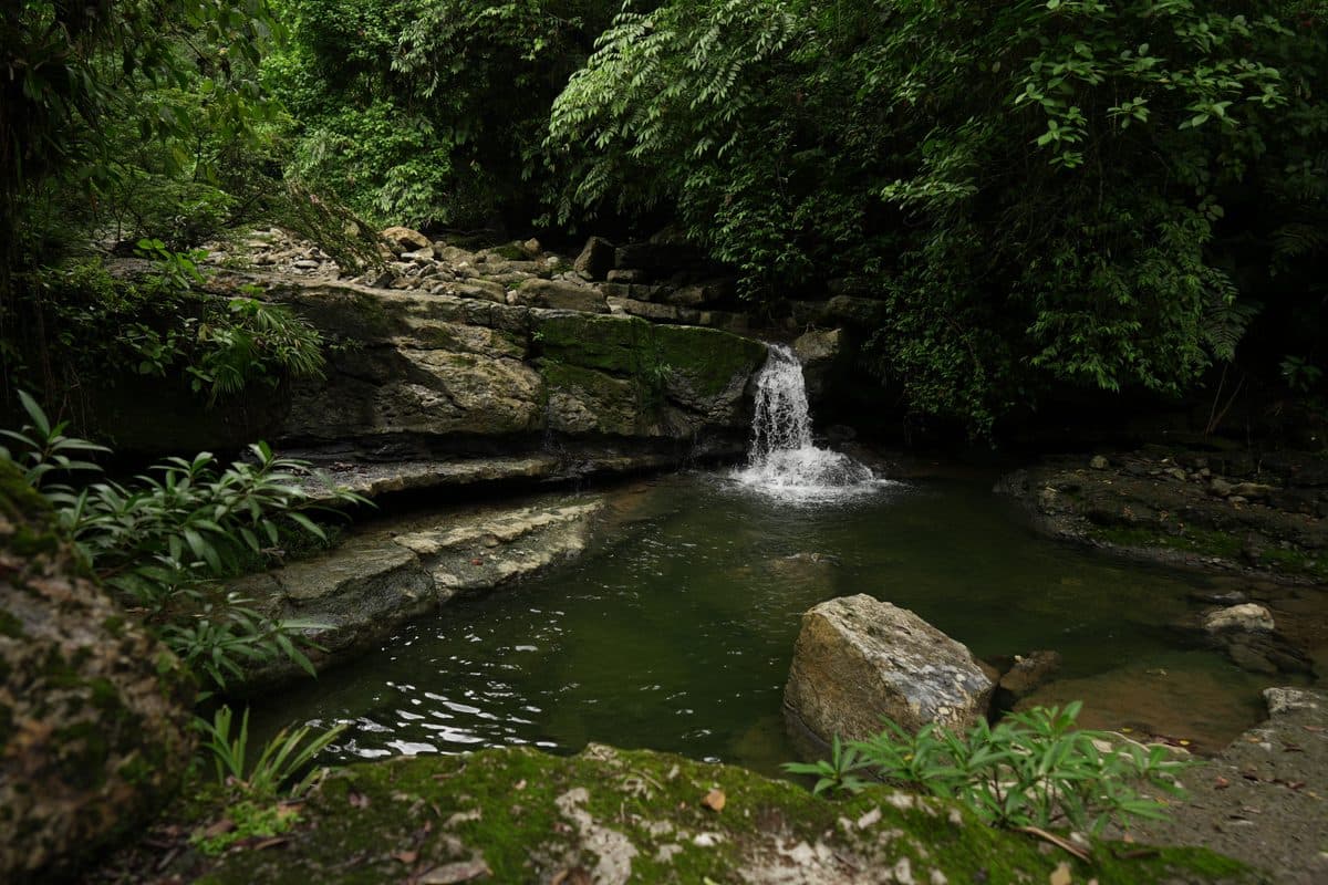 Cascada de Latas